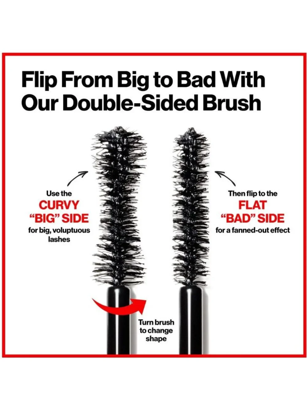 Revlon So Fierce! Big Bad Lash Waterproof Mascara - 762 Blackest Black